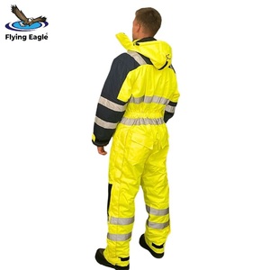 Vêtements de travail en coton OEM, veste et pantalon durables, multi-poches, vêtements de travail industriels - Product Image 4