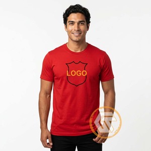 เสื้อยืดคอกลมทรงปกติสำหรับผู้ชาย ผ้าฝ้ายเจอร์ซีย์ 100% แบบสั่งทำพิเศษ ดีไซน์เรียบง่าย ระบายอากาศได้ดี แขนสั้น น้ำหนักผ้า 300 กรัม - Product Image 1