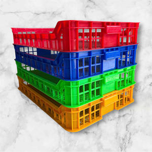 Plateau de séchage en plastique empilable de qualité alimentaire HDPE 680x680x5mm pour le séchage des fruits de mer/fruits/légumes - Product Image 6