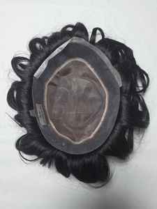 Peluca de Cabello Humano Mono de Primera Calidad Austrian Taz Hair Bangladesh con Estilos Naturales y Ondas Profundas - Product Image 2