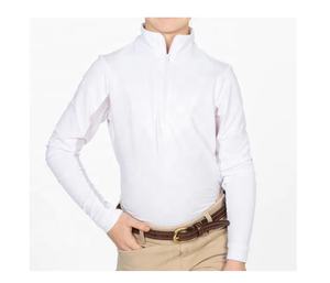 <b>Top</b> Quality Equestrian Clothing Customized Equestrian Shirts <b>Long</b> <b>Sleeve</b> Horse Riding Base Layer for Children - Product Image 5