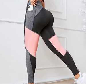 Leggings noirs taille haute, longueur intégrale, tricotés, décontractés, extensibles, respirants, écologiques, légers, pantalons de yoga pour femmes - Product Image 5