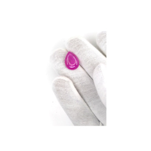 Rubíes cabujón naturales de Bangkok en forma de pera de 10.66 quilates, gema de rubí suelta para la fabricación de joyas, lista para usar - Product Image 2