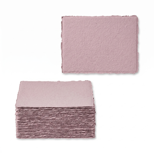 Luxury Deckle Edged Cotton Rag Handmade <b>Paper</b> 300GSM Recycled Watercolor <b>Paper</b> for Wedding Invites Calligraphy Sketching DIY - Product Image 1