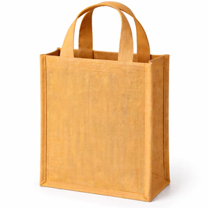 Bolsa de Yute Pequeña, Ecológica, Reutilizable, Bolsa de Regalo, Mini Bolsa de Compras, Logotipo Personalizado, Bolsa de Embalaje de Fibra Natural - Product Image 1