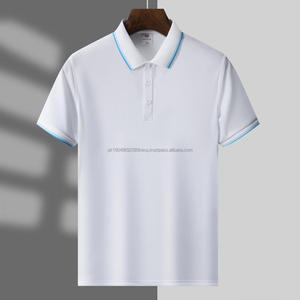 Polo homme de haute qualité, nouveau style 2025, col contrasté, 280GSM, fabriqué par le fabricant - Product Image 5