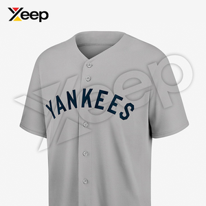 เสื้อเบสบอลผู้ชาย XEEP Customize รุ่น XC-BBU-25 ผลิตจากโพลีเอสเตอร์ พิมพ์ลายด้วยความร้อน แขนสั้น ระบายอากาศได้ดี ทรงพอดีตัวสำหรับนักกีฬา - Product Image 2