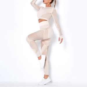 100% Top High Quality Custom Logo Printed Women <b>Yoga</b> <b>Sets</b> New Arrival Customized Breathable Low MOQ <b>Yoga</b> <b>Set</b> - Product Image 6