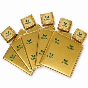 Papel de Aluminio Dorado Recubierto de Papel para Envolver Dulces y Chocolates de Grado Alimenticio en Oferta - Product Image 3