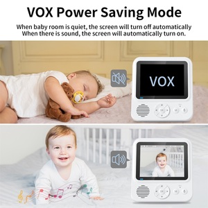 Monitor Inteligente para Bebés y Mascotas con Cámara PTZ, Pantalla de 5.0 Pulgadas, Batería de Gran Capacidad, Visión Nocturna IR, Audio Bidireccional y Música, Precio de Fábrica - Product Image 2