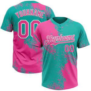 เสื้อเบสบอลซอฟต์บอลแบบสองกระดุมสั่งทำพิเศษพร้อมโลโก้สำหรับเด็ก วัยรุ่น ผู้ชาย ผู้หญิง ชุดกีฬา - Product Image 1