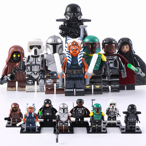 Ensemble de figurines de personnages de science-fiction compatibles IQFUN, modèle d'action en plastique ABS, jouet pour les enfants de 8 ans et plus, X0343 - Product Image 2