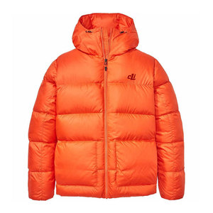 Wholesale Custom Logo Front <b>Hooded</b> 100% Polyester <b>Men</b> <b>Puffer</b> <b>Jacket</b> Waterproof Breathable Outdoor Winter Use - Product Image 1