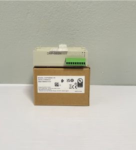 Delta DVP08SN11R คอนโทรลเลอร์อุตสาหกรรม PLC & PAC พร้อม 8 I/O 240V หน่วยความจำแฟลช การสื่อสาร RS485 - Product Image 1