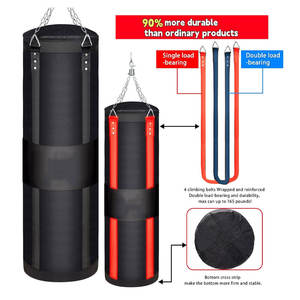 Sac de frappe robuste pour l'entraînement de boxe et de fitness, équipement suspendu durable pour les arts martiaux - Product Image 2
