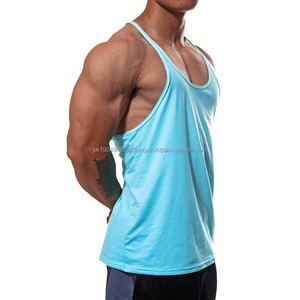 Débardeurs de sport pour hommes à dos nageur, extensibles dans les 4 sens, de haute qualité, pour la gym et le fitness - Product Image 5