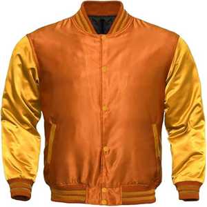 Chaqueta de satén moderna estilo streetwear, cómoda, elegante, para uso diario. - Product Image 5