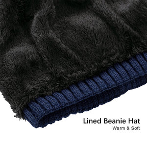 Gorros Unisex Personalizados de Alta Calidad, 100% Acrílico, Diseño a Cuadros, Modernos, Tejidos, Sólidos, de Diseñador, Populares, Suaves, Cálidos y de Secado Rápido - Product Image 4