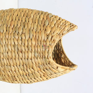 Artex Dong Thap Water Hyacinth Flower <b>Vase</b> <b>Unique</b> Oval Shape For Home Decoration - Product Image 4