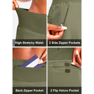 OEM Custom Women Golf Shorts Breathable Stretch Design Skinny Fit Drawstring Closure <b>Cow</b>/Camo Pattern for Branding Activewear - Product Image 4