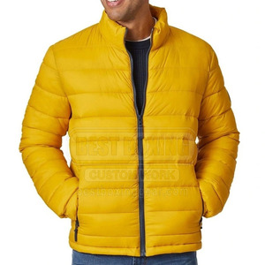 Veste matelassée légère et décontractée pour homme, style streetwear, avec capuche, pour l'hiver, chaude - Product Image 2