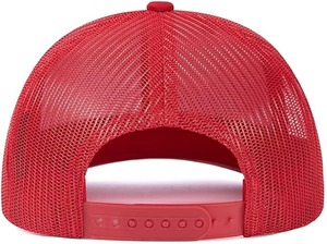 Gorras de camionero lisas de malla común con logotipo bordado personalizado de alta calidad, gorras deportivas unisex para hombre. - Product Image 5