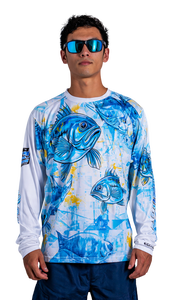 Vêtements de pêche personnalisés imprimés par sublimation, t-shirt de pêche à manches courtes pour homme, séchage rapide, entièrement personnalisé par sublimation - Product Image 6