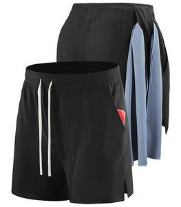 Pantalones Cortos Casuales para Hombre, Corte Clásico, 100% Algodón, Cintura Elástica, Personalizables, Antiarrugas, Multibolsillos, para Uso Diario - Product Image 5