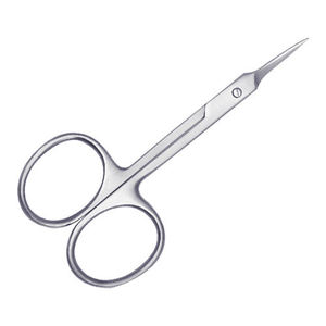 Stainless Steel Right-Handed Cuticle Scissors with Sharp Blade Tip Durable Round Handle Beauty Tool <b>for</b> Manicure <b>Adults</b> Use - Product Image 3