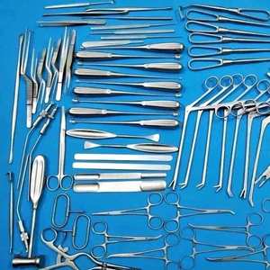 Ensemble d'instruments chirurgicaux orthopédiques pour laminectomie, 78 pièces, acier inoxydable, outils chirurgicaux CE ISO par Grip Surgical - Product Image 3