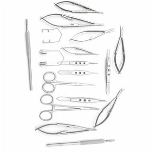 Juego de Instrumentos Oftálmicos de Acero Inoxidable para Cirugía de Cataratas, Aprobado por CE, Herramientas Quirúrgicas Manuales Reutilizables para Uso en Cirugía General - Product Image 2