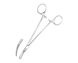 Pinces hémostatiques délicates Nissen courbées 18,5 cm en acier inoxydable, pince chirurgicale pour hématose, fixation des vaisseaux et usage général - Product Image 4