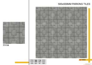 Suelo Resistente para Estacionamiento en Exteriores de 20x20 Pulgadas Diseñado para Ubicaciones Exigentes Donde la Resistencia, Seguridad y Durabilidad Son Imprescindibles - Product Image 2
