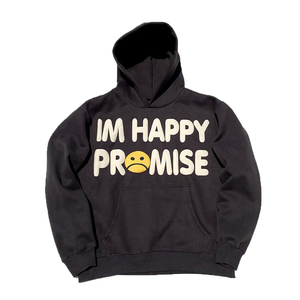 Sudadera con Capucha de Algodón 100% de 400GSM de Larga Duración, Estampado Puff de Alta Resistencia, Logotipo Personalizado, Estilo Urbano, Tallas Grandes - Product Image 6
