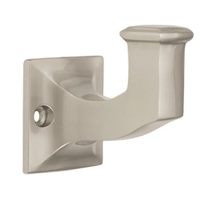 Classic <b>Black</b> Wall Mounted Metal Hook For <b>Clothing</b> Storage With Rust Resistant Finish - Product Image 4