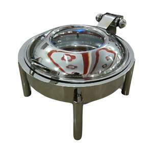 หม้อสแตนเลสเคลือบทองแดง ฝาแก้ว ใช้กับเตาแม่เหล็กไฟฟ้าได้ เหมาะสำหรับทำซุปและตุ๋น - Product Image 2