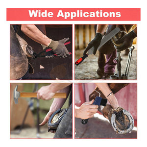 Kit de Herramientas Profesional para Herradores, para el Cuidado de Pezuñas de Caballos, Juego de Recorte de Pezuñas de Alta Resistencia, Incluye Alicates para Recortar Pezuñas y Tenazas para Herraduras - Product Image 6
