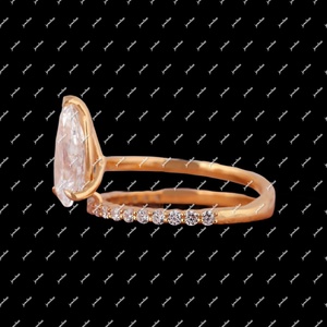 Bague la plus vendue pour femmes avec finition haut de gamme pour mariage, fiançailles, soirée, disponible à prix d'exportation - Product Image 3
