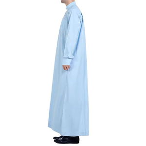 Jubba Arabe de Haute Qualité, Robe Islamique Traditionnelle à Manches Longues en Coton, Thobe Musulman Élégant et Décontracté pour Hommes, Coupe Premium Sur Mesure - Product Image 6