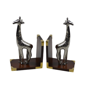 Porte-livres au design moderne, serre-livres décoratif pour intérieur, bureau, maison et table, avec finition peinte - Product Image 2