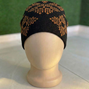 Gorros de Invierno Unisex, 100% Algodón, Transpirables, Impermeables, Tejidos a Crochet, con Logotipo Bordado, Elásticos, Estilo Urbano para Exteriores - Product Image 2