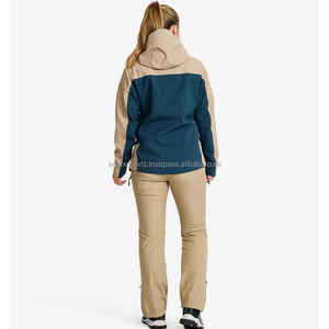 2025 personnalisé femmes coupe-vent coquille souple veste d'extérieur pour les femmes personnalisé votre propre Logo Design taille et couleur disponible - Product Image 3