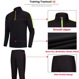 ชุดวอร์มฟุตบอลฝึกซ้อมผู้ชาย สกรีนโลโก้ได้ตามต้องการ สินค้านำเข้าจากอเมริกา ระบายอากาศได้ดี เหมาะสำหรับออกกำลังกาย วิ่ง และเล่นกีฬา คุณภาพพรีเมียม ชุดยูนิฟอร์มทีม - Product Image 6