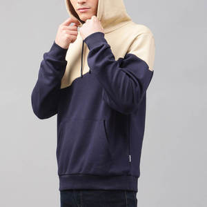 Wholesale Blank Street Wear <b>Sweatshirt</b> Fleece Men Hoodies Plain Cotton Custom Logo Men's Hoodie - Product Image 2