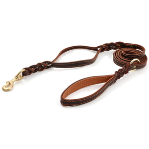 Reasonable Price Leather Dog Leash Competitive Price Leather Dog Leash Customized Color Leather Dog Leash - Product Image 3