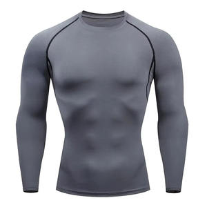 T-shirt de sport pour homme OEM, personnalisation de la marque, vêtements de fitness haute performance extensibles pour l'entraînement, la gym et la course à pied - Product Image 1