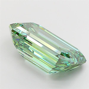 Diamante esmeralda de alta calidad cultivado en laboratorio, verde intenso, certificado por IGI, corte excelente, CVD, piedra suelta para la fabricación de joyería personalizada. - Product Image 5