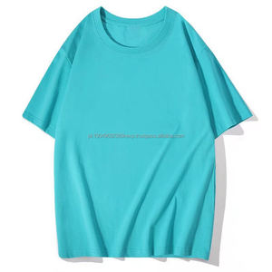 T-shirt unisexe surdimensionné en coton épais noir, personnalisable avec logo imprimé, coupe ample, épaules tombantes, pour homme - Product Image 4