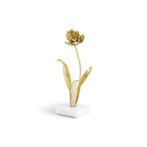 Butterfly Ginkgo Gold Decorative <b>Objects</b> Sculpture Eye Catching Look Flowers And Leaves Designer High Standard Quality - Product Image 5