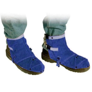 Cubrebotas de Soldadura de Cuero Vacuno de Alta Calidad para Seguridad Industrial, Protectores de Soldador, Protección contra Fuego para Bomberos - Product Image 2